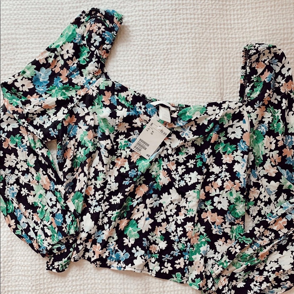 H&M Floral Blouse